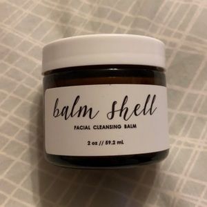 Facial cleansing balm